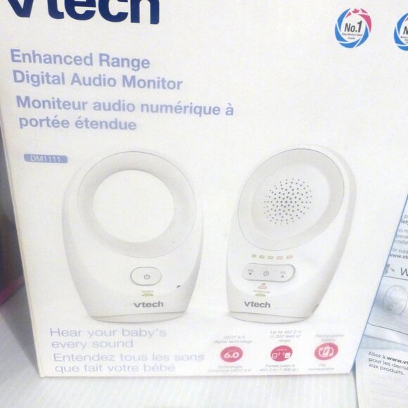 New Born Baby Lansinoh NURSING PADS Vtech Digital Audio MONITOR Love Nine BRUSH - Picture 12 of 15